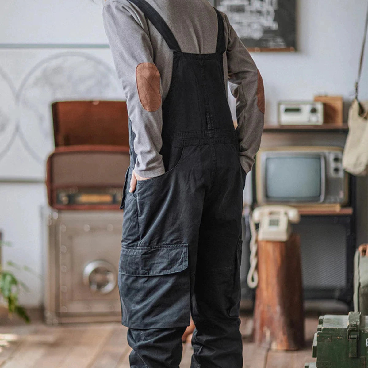 Gardaly Easy-Drape Overalls
