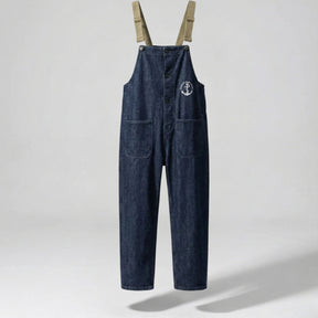 Gardaly Dockyard Navy Retro Overalls