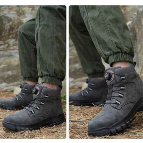 Gardaly | Men’s TorqueLock™ Waterproof Safety Boots – Steel Toe, Kevlar Midsole & Quick-Adjust Dial