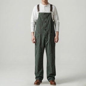 Gardaly Round-Pocket Lightweight Canvas Overalls