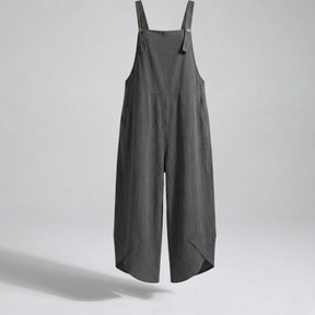 Gardaly Button-Front Casual Overalls Jumpsuit