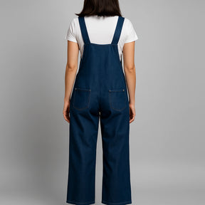 Gardaly Loosened Distressed Denim Overalls