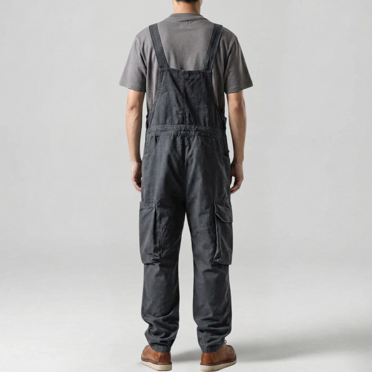 Gardaly Easy-Drape Canvas Overalls