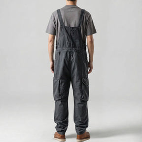 Gardaly Easy-Drape Canvas Overalls
