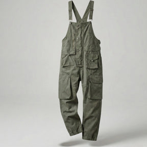Gardaly Easy-Drape Canvas Overalls
