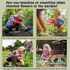 RotoSeat™ | 360° Rotating Gardening Seat with Adjustable Height