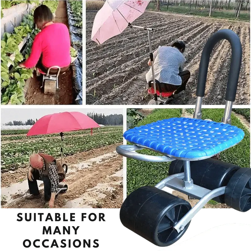 RotoSeat™ | 360° Rotating Gardening Seat with Adjustable Height