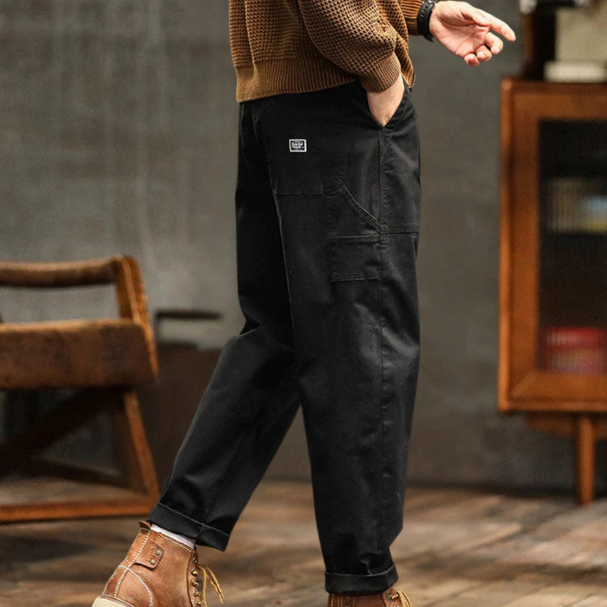Men’s Irontrail Utility Trousers – Vintage-Inspired Casual Workwear