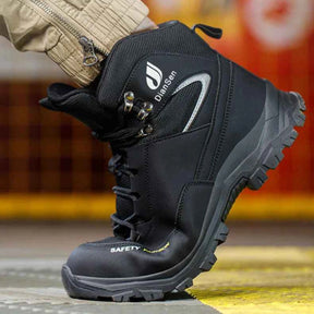 Gardaly | Men’s ForgeGuard™ Steel-Toe Work Trainers – Waterproof, Puncture-Resistant & Built for Site Days