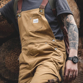 Gardaly Heath Duck Canvas Overalls