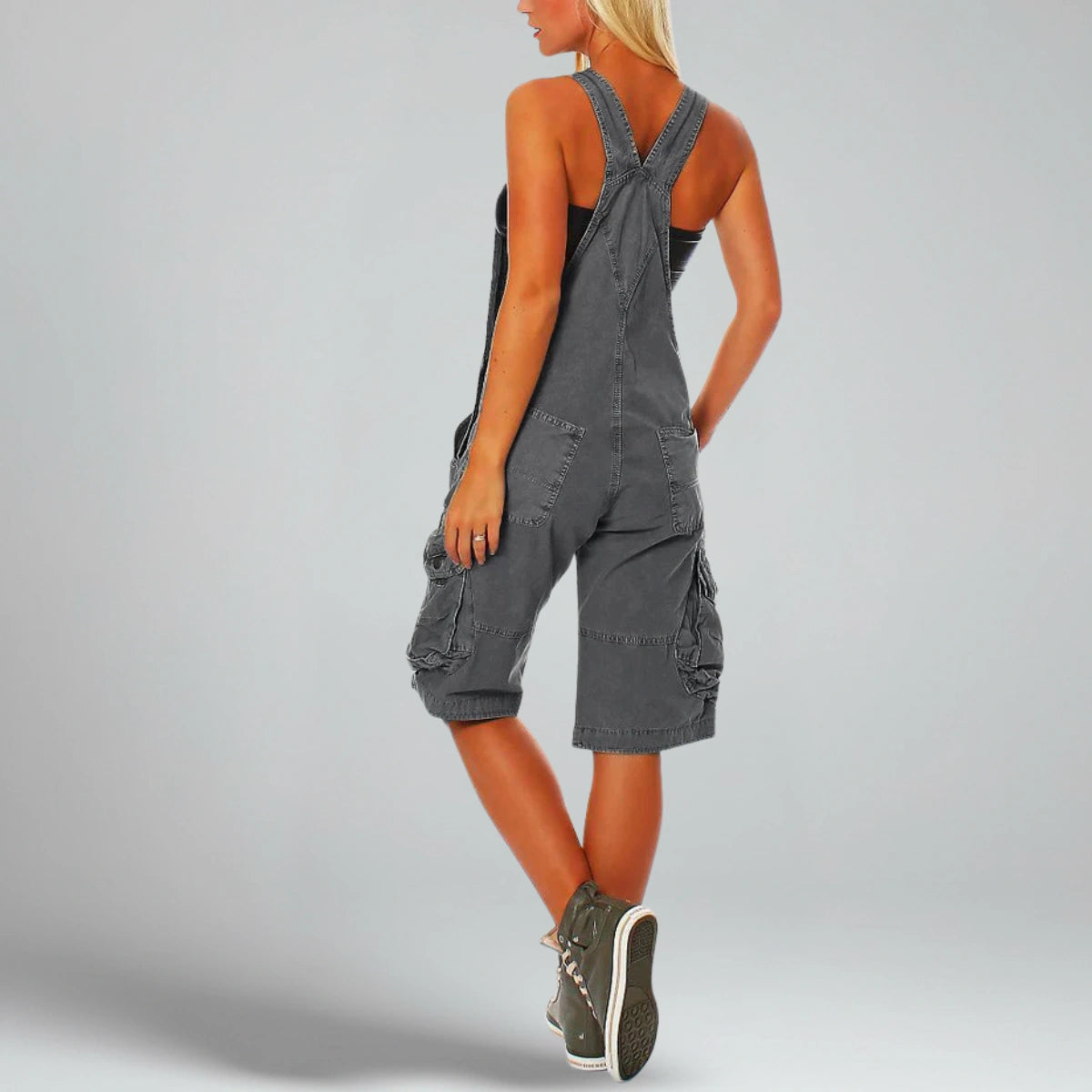 Gardaly Cargo Overall Shorts