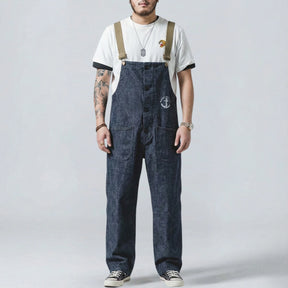 Gardaly Dockyard Navy Retro Overalls