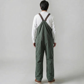 Gardaly Round-Pocket Lightweight Canvas Overalls