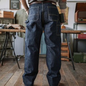 Selvedge Carpenter Jeans – Heavyweight Japanese Denim, Built for Work and Wear