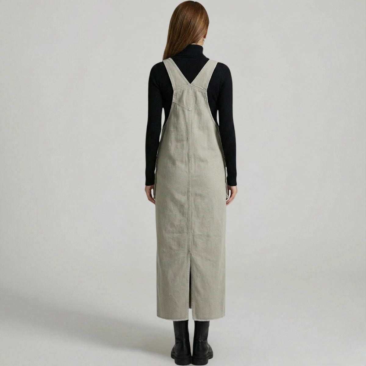 Gardaly Meadow Relaxed Pinafore with Side Slits