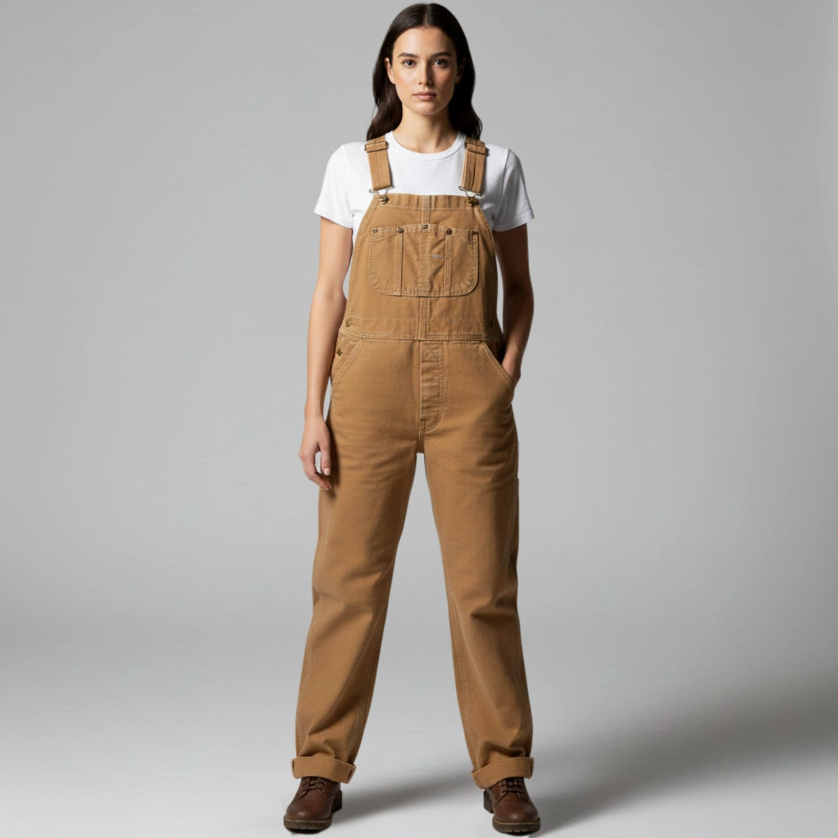 Gardaly Ridge Duck Canvas Bib Dungarees