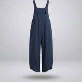 Gardaly Button-Front Casual Overalls Jumpsuit