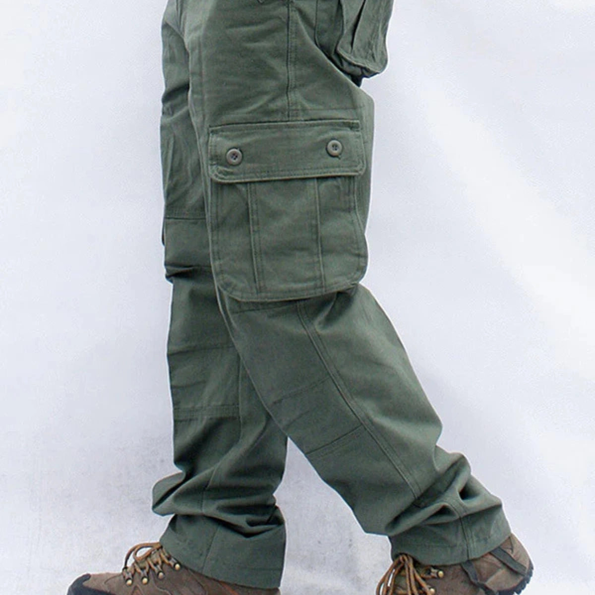 Men’s Trailforge 6-Pocket Cargo Trousers – Straight Leg, Built for Everyday &amp; Outdoors