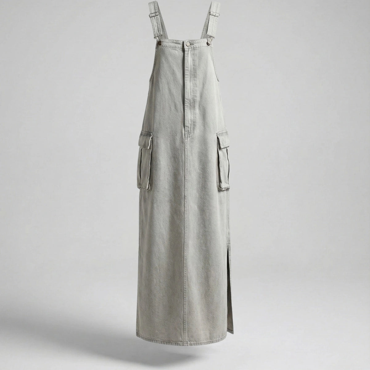 Gardaly Meadow Relaxed Pinafore with Side Slits