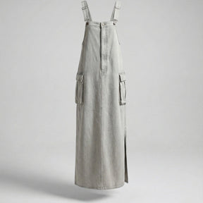 Gardaly Meadow Relaxed Pinafore with Side Slits