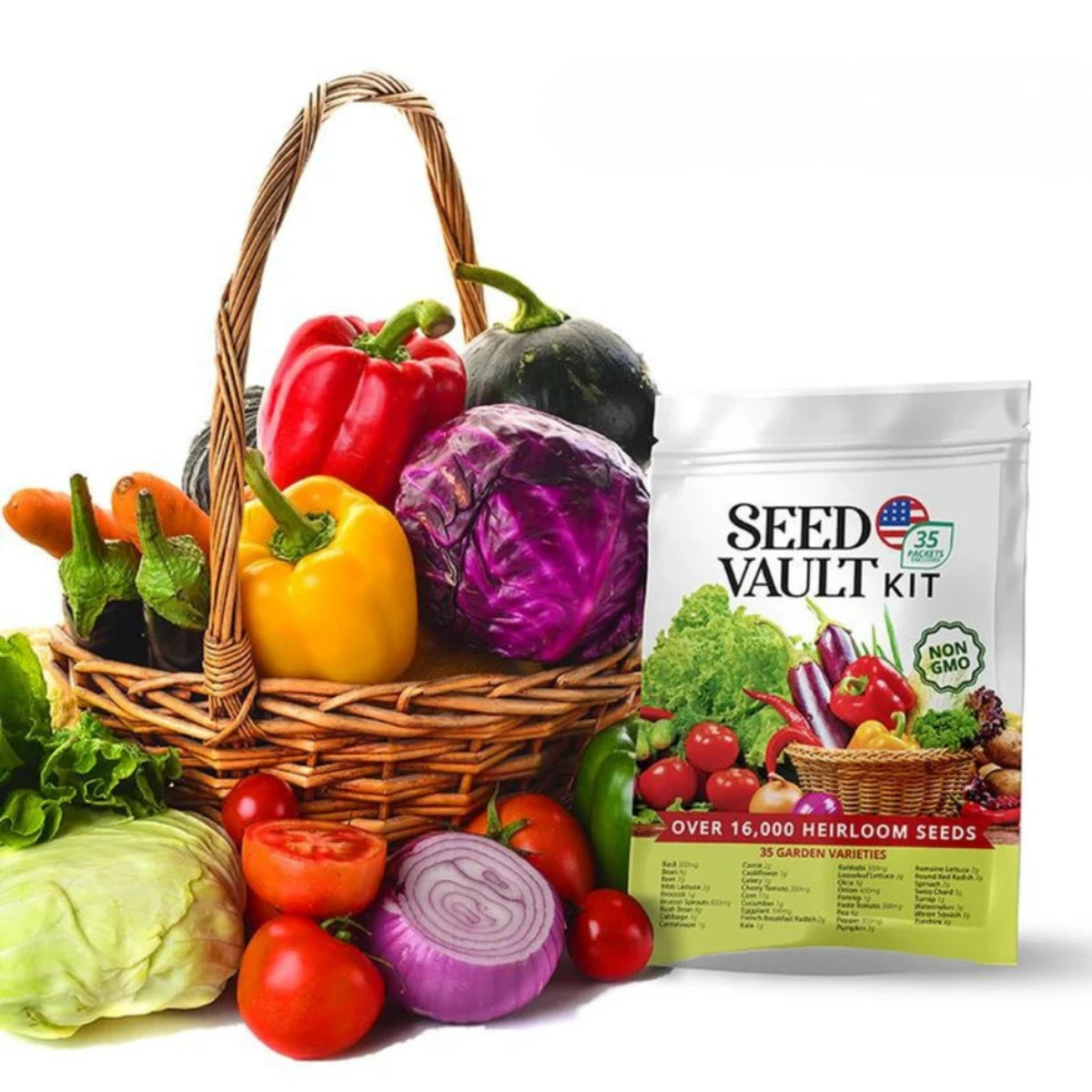 Gardaly - Vegetable Seed Vault Kit