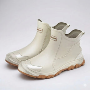 Unisex Short Wellington Rain Boots – Extra-Wide Size Range, Reinforced Build &amp; Non-Slip Grip