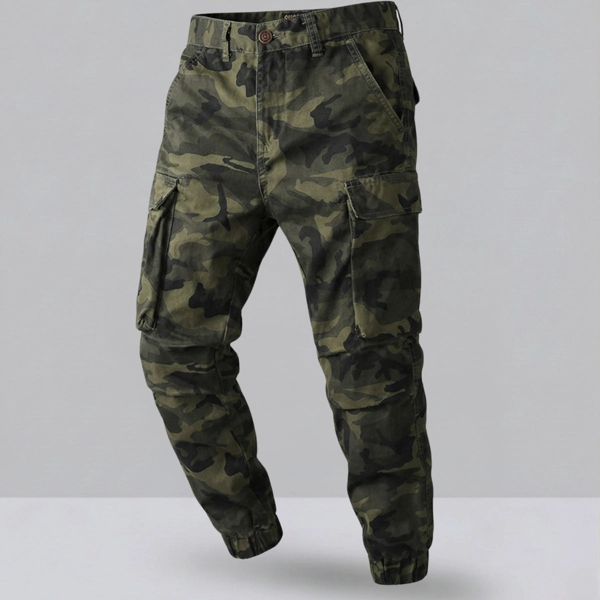 Men’s Camo Cargo Joggers – Utility Comfort with Street-Ready Style