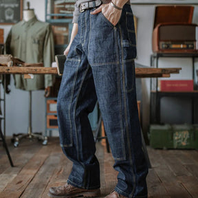 Selvedge Carpenter Jeans – Heavyweight Japanese Denim, Built for Work and Wear