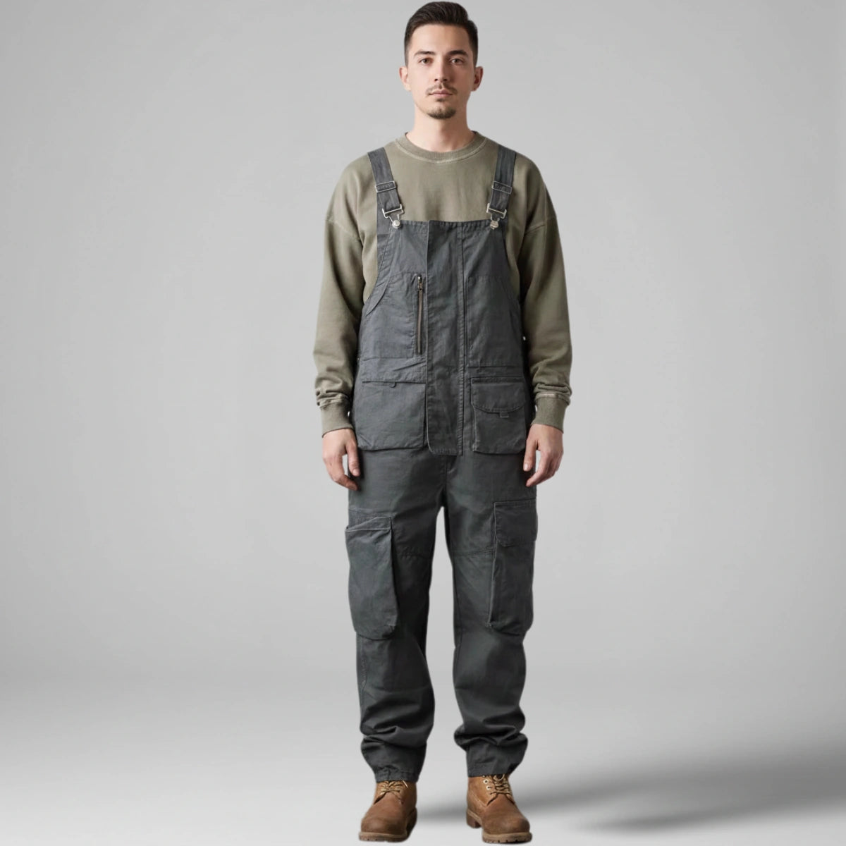 Gardaly Easy-Drape Overalls