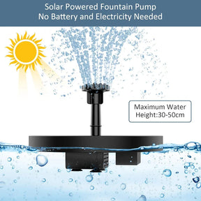Gardaly - Solar-Powered Garden Fountain - AquaBloom™