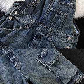 Gardaly Claire Overall Shorts