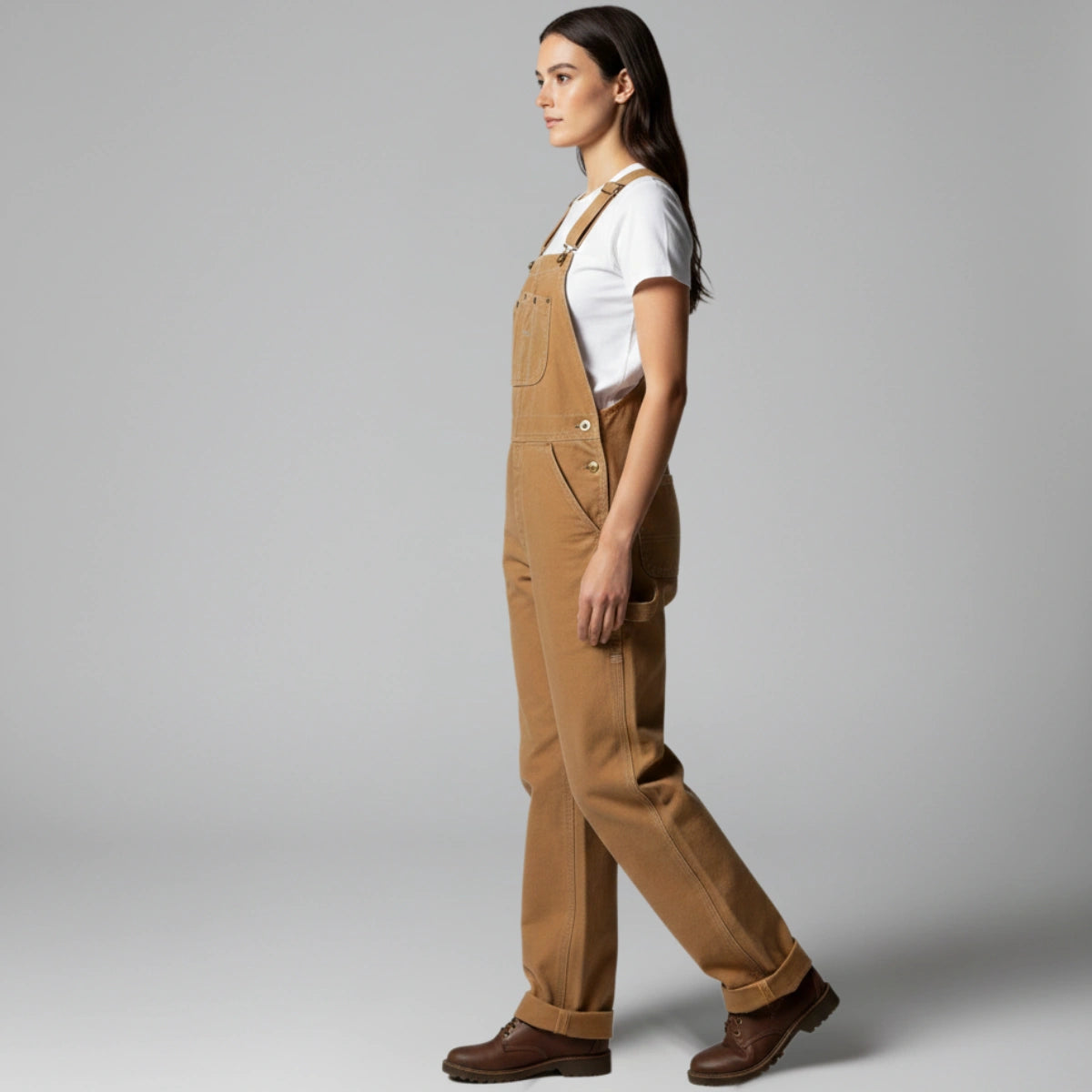 Gardaly Ridge Duck Canvas Bib Dungarees