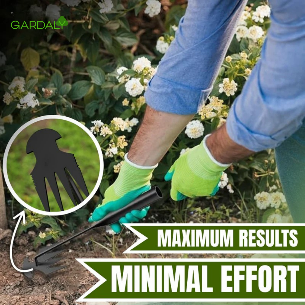 Gardaly RootPuller™ – The Ultimate Weed Remover