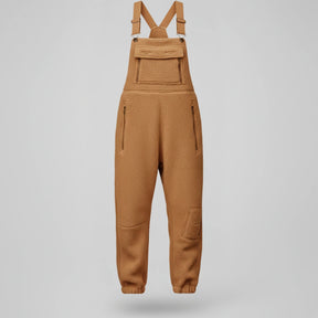 Gardaly Thermal Fleece Overalls with Zip Pockets