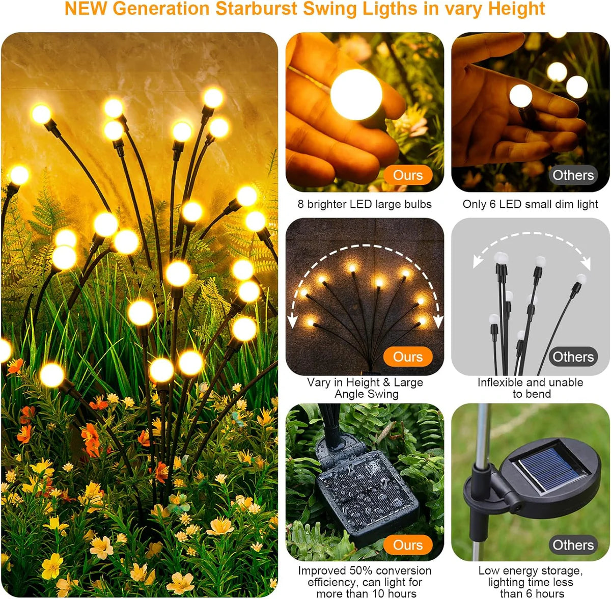 Gardaly - Flexible Garden Branch Lights - GlowStems™