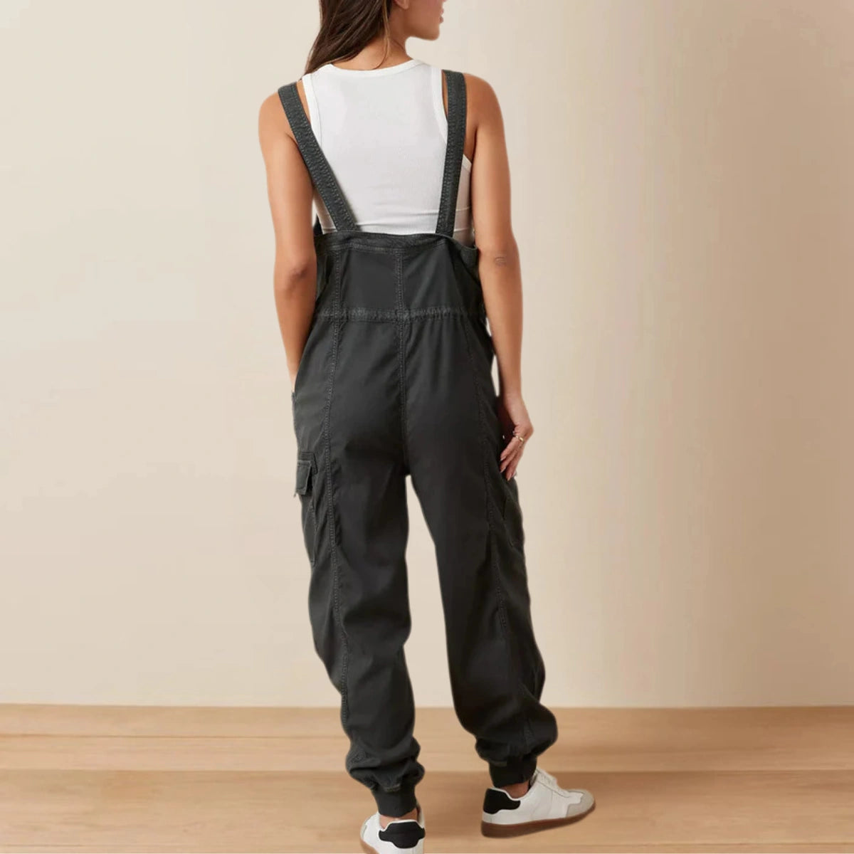 Gardaly Drape Cargo Overalls