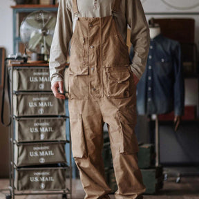Gardaly Easy-Drape Canvas Overalls