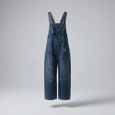 Gardaly Loosened Distressed Denim Overalls
