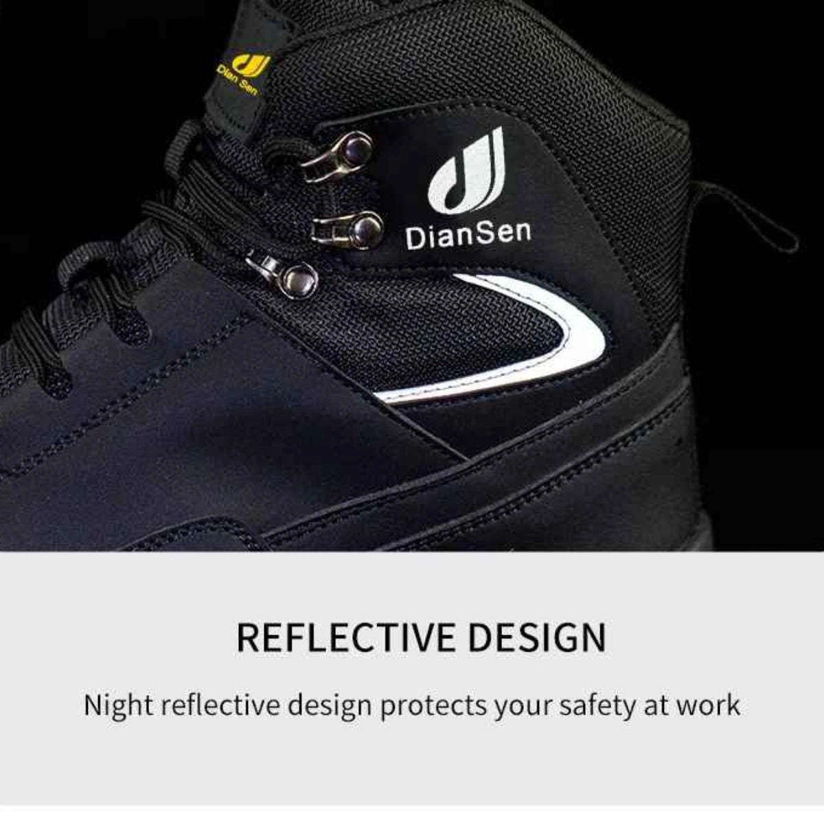 Gardaly | Men’s ForgeGuard™ Steel-Toe Work Trainers – Waterproof, Puncture-Resistant & Built for Site Days