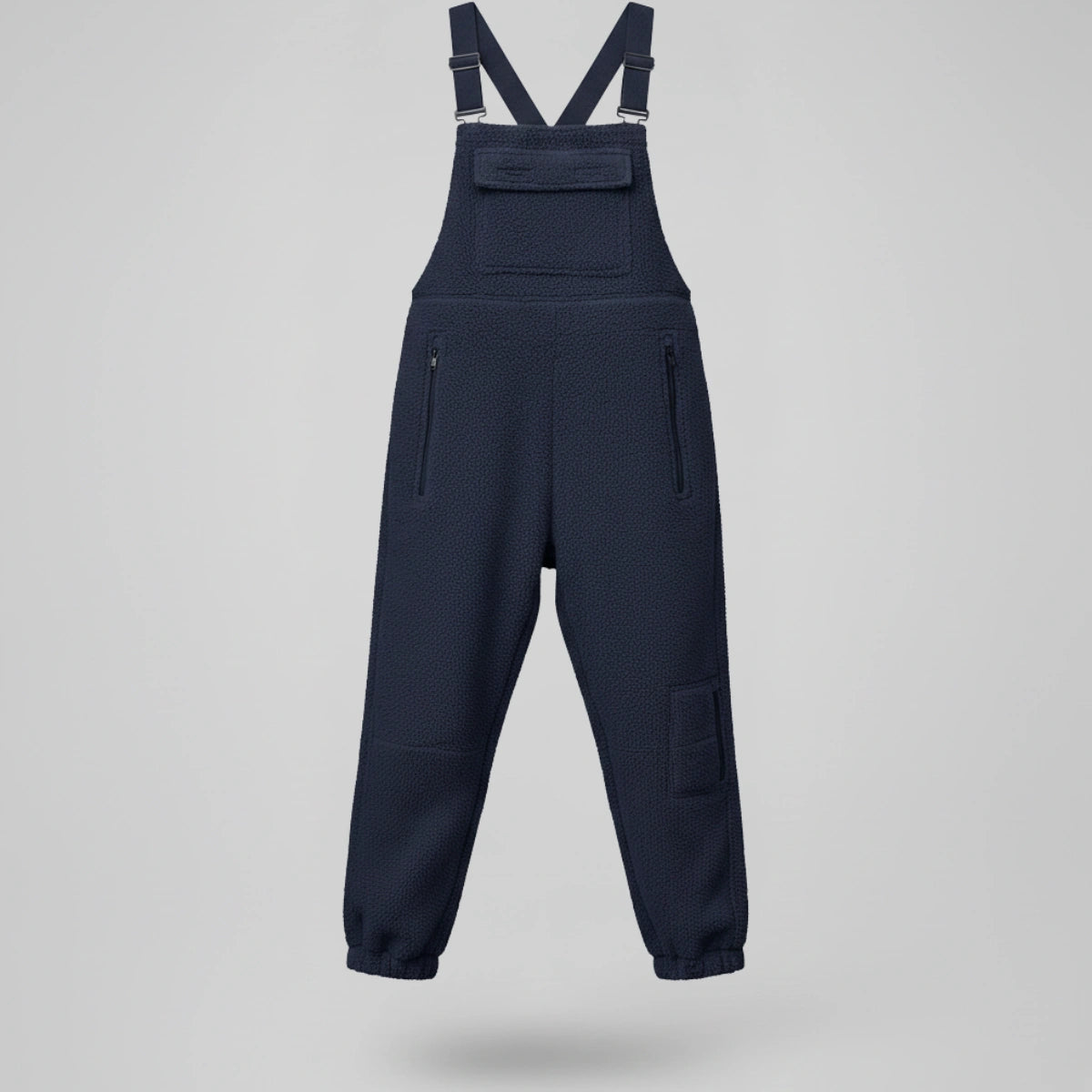Gardaly Thermal Fleece Overalls with Zip Pockets