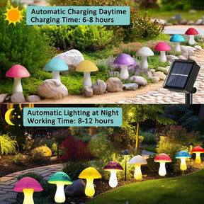 Gardaly - Colourful LED Mushroom Lights - GlowShroom™