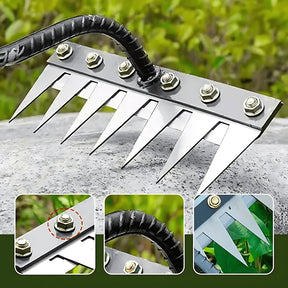 Gardaly – Reinforced Gardening Rake with Carbon Steel Teeth - IronClaw™
