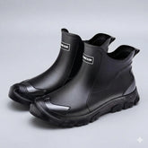 Unisex Short Wellington Rain Boots – Extra-Wide Size Range, Reinforced Build &amp; Non-Slip Grip
