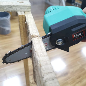 CutMaster™ – Portable Battery-Powered Chainsaw
