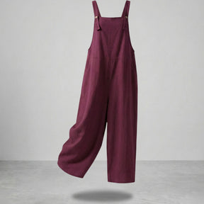 Gardaly Button-Front Casual Overalls Jumpsuit
